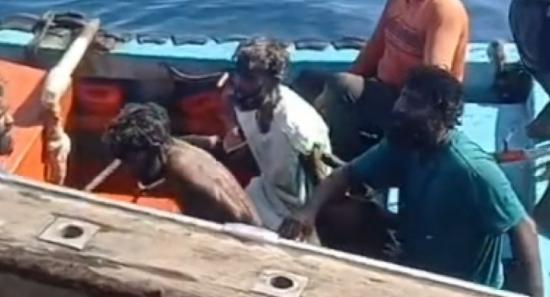 4 Fishermen Saved After Sri Lankan Boat Disaster